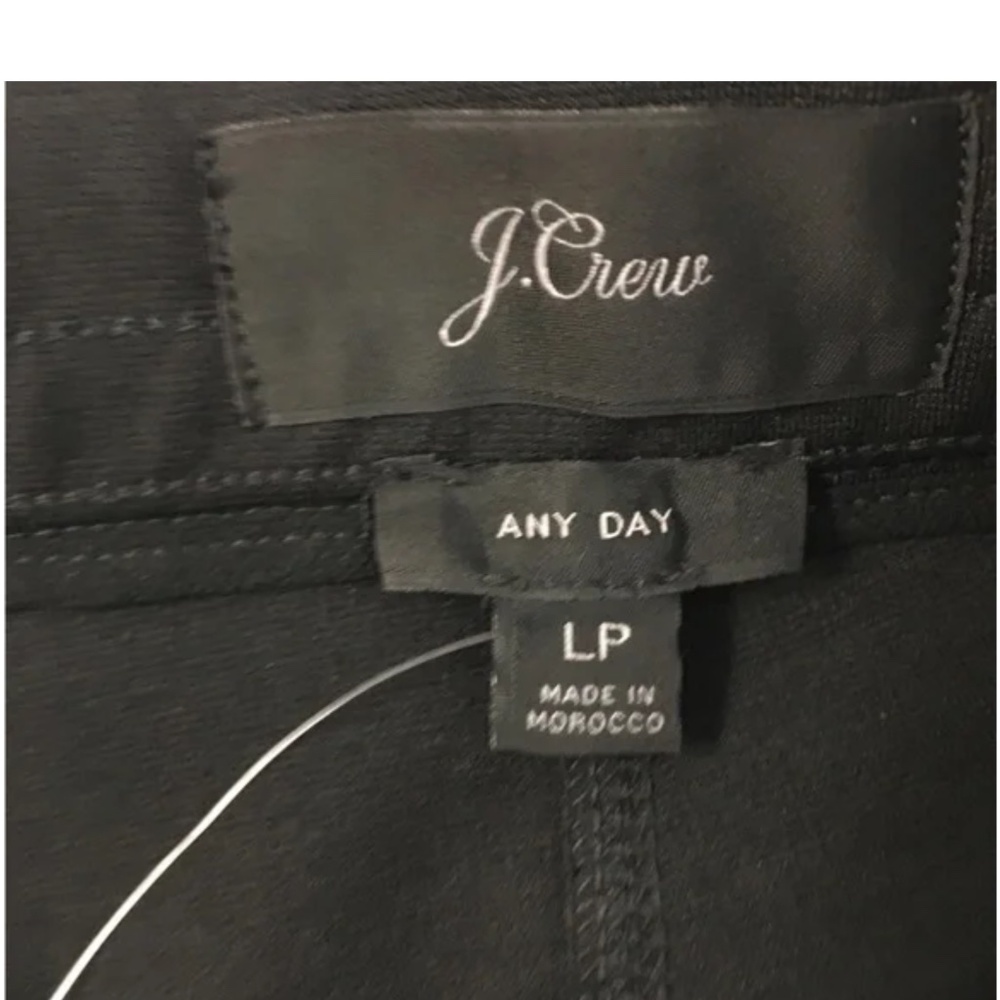 NWT J Crew Any Day Leggings Petite Large Black - Picture 7 of 8